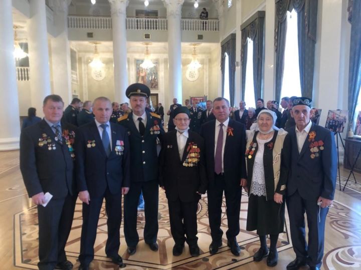 Делегация Мамадышского района приняла участие в торжестве в честь 76-й годовщины Победы