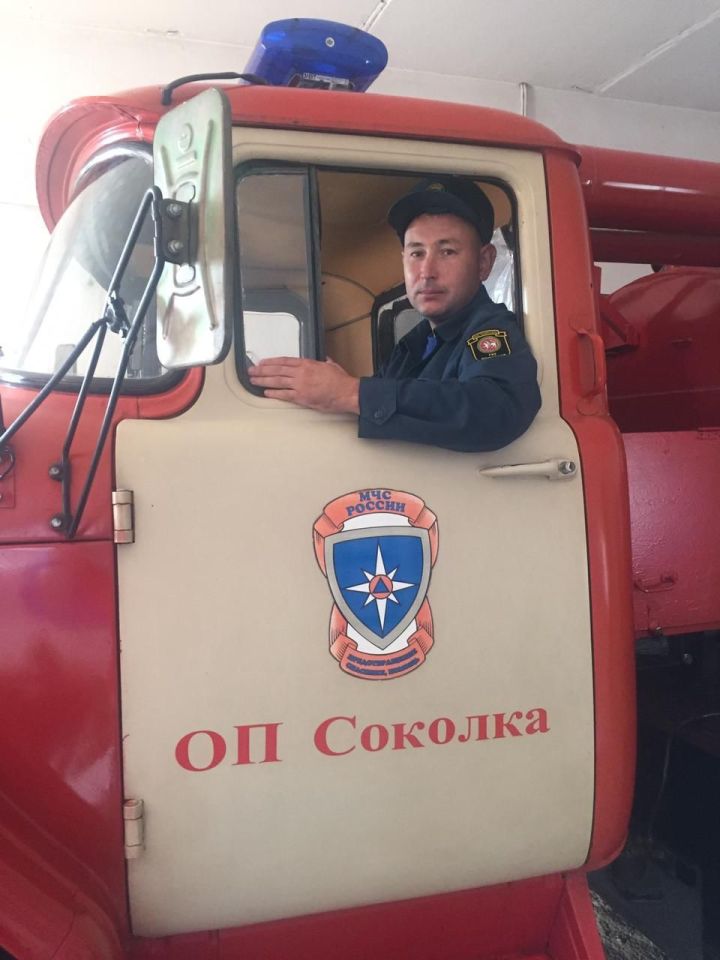 Лучший водитель пожарного автомобиля живет в Мамадышском районе