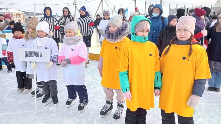 В Мамадышском районе прошел фестиваль «Люблю папу, маму и хоккей»