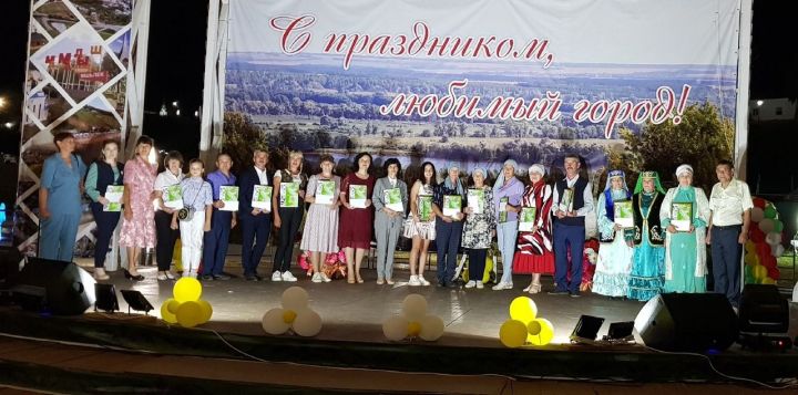 Вот они – победители Мамадышского районного конкурса «Песни родного края»!