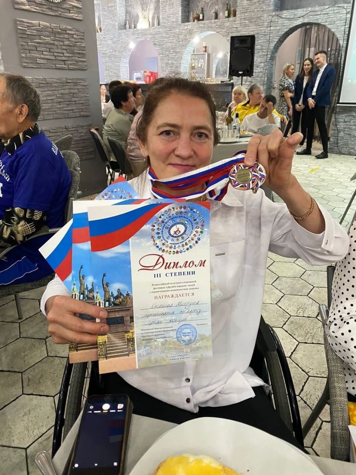 Жительница Мамадышского района завоевала сразу три медали на фестивале «Дружба народов» в Нижнем Новгороде