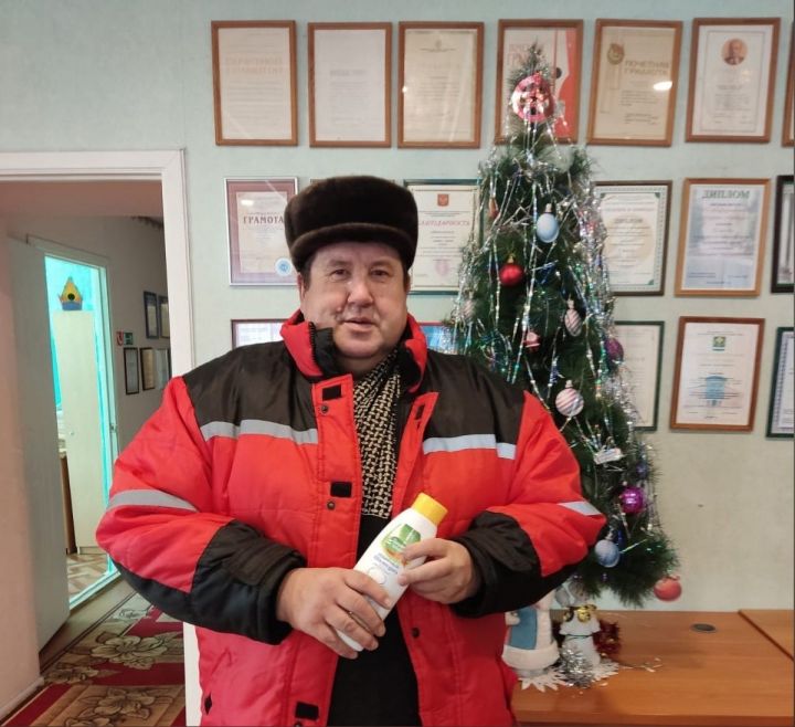 Житель Мамадышского района стал обладателем подарка от АО «ТАТМЕДИА» за активную подписку