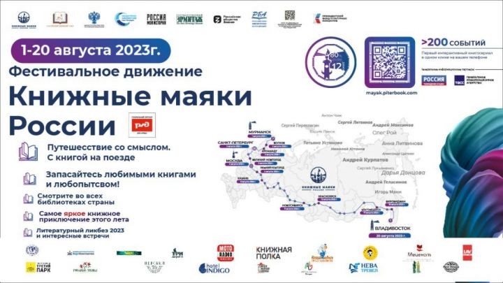 В Казань прибудет творческий поезд Книжной экспедиции