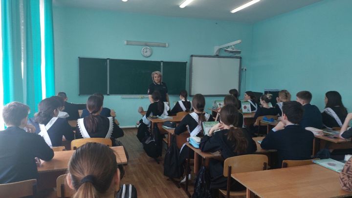 В городской школе №1 прошли беседы в рамках акции «Чистое поколение»