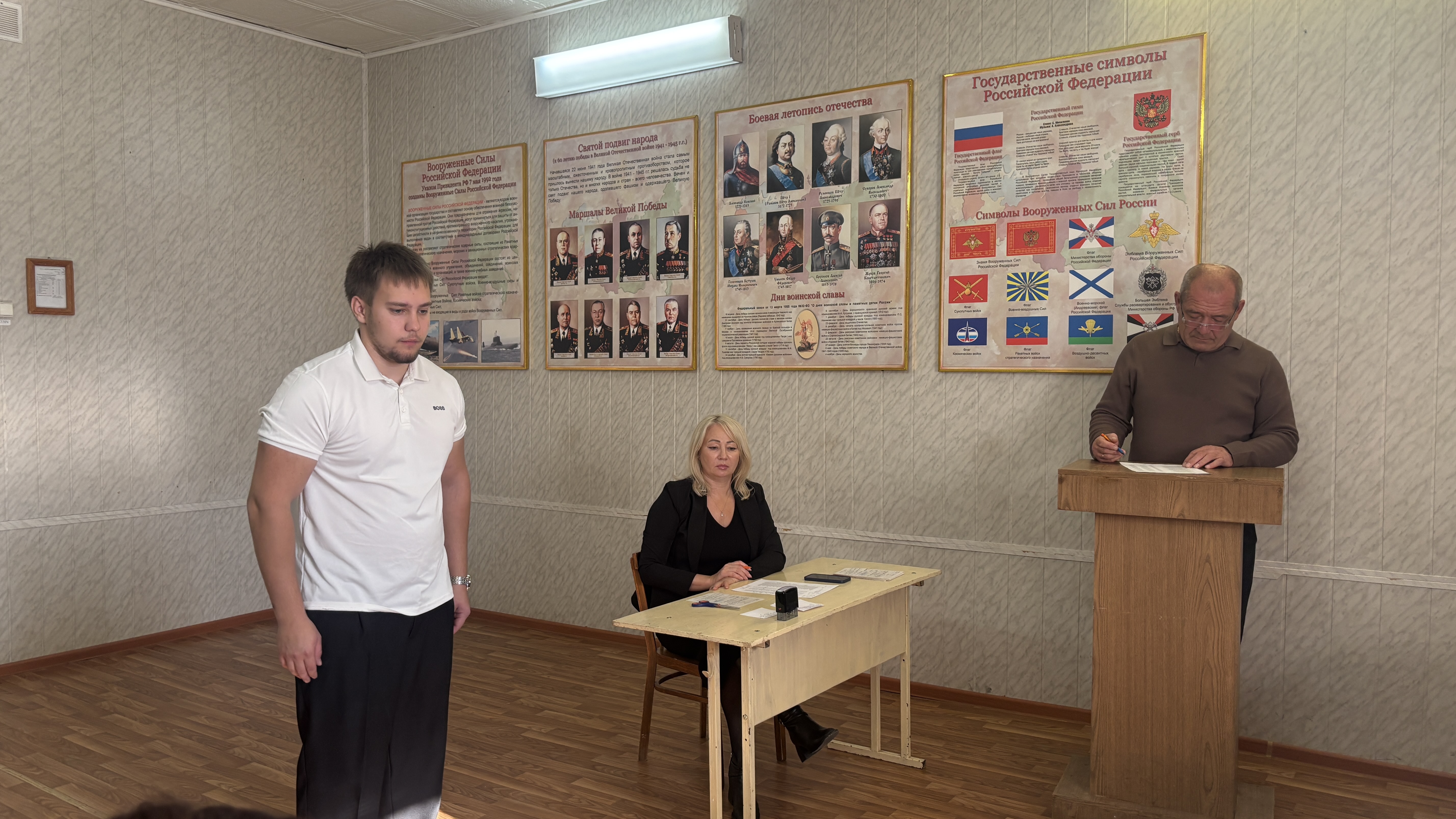 В Мамадышском районе продолжается призывная кампания
