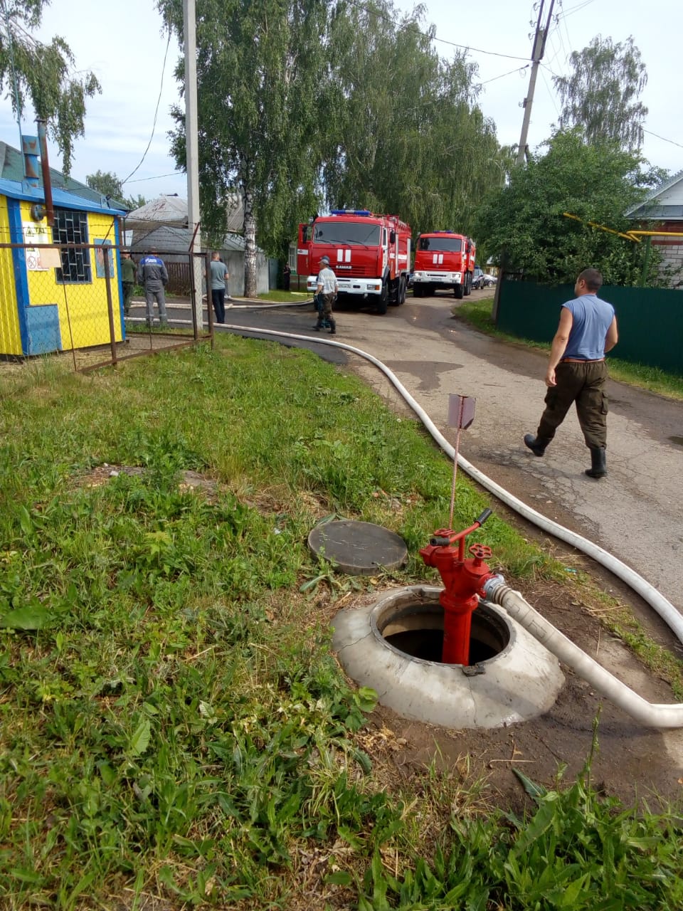 В минувшие выходные в Мамадышском районе произошло два пожара