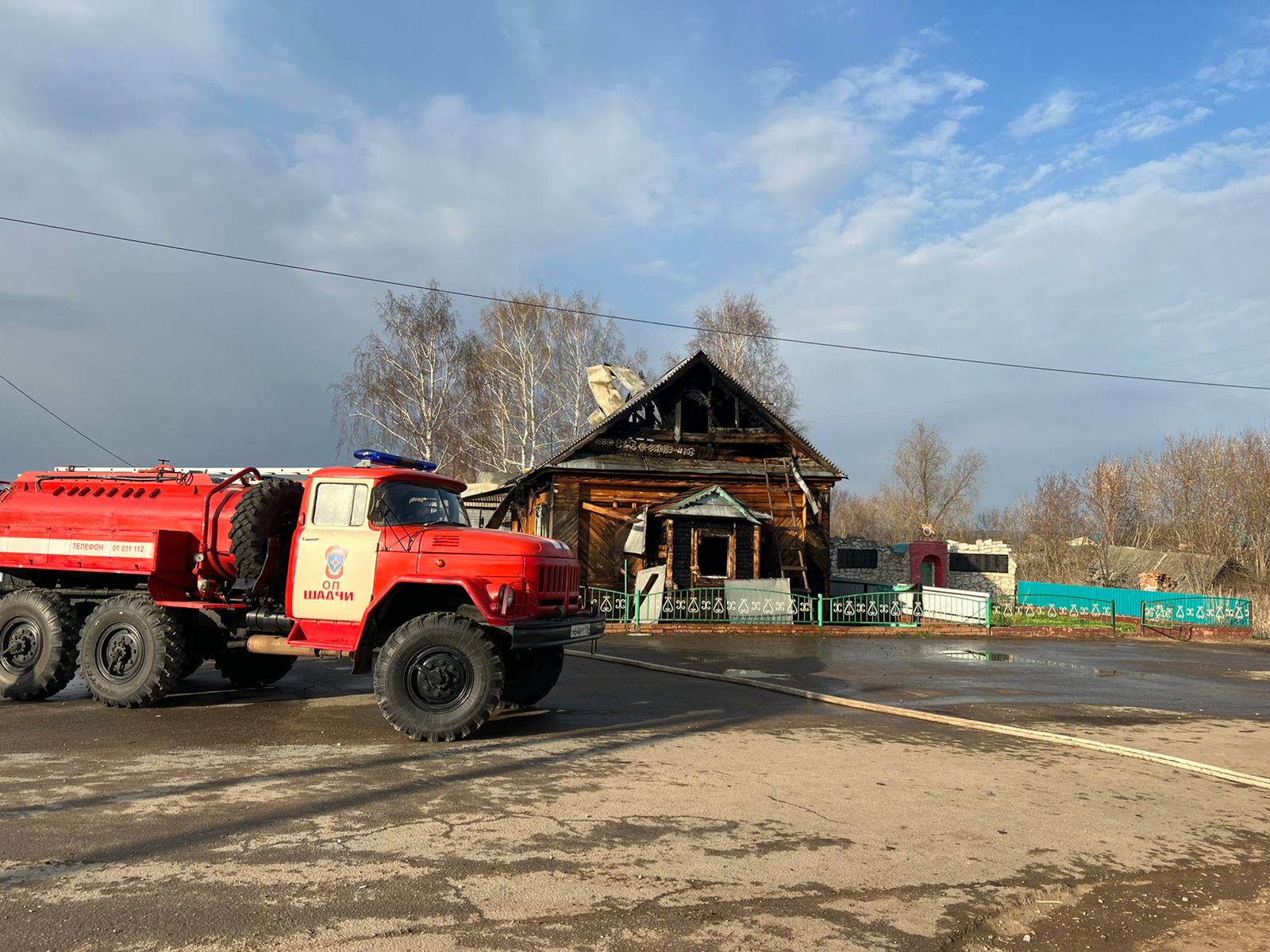 В Мамадышском районе на месте сгоревшей мечети в кратчайшие сроки возведут  новую