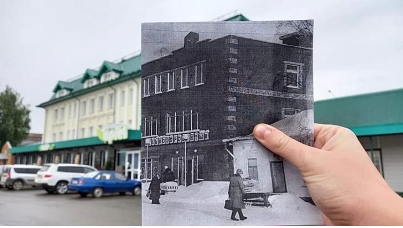 Приметы старого и нового в твоем городе рисунок