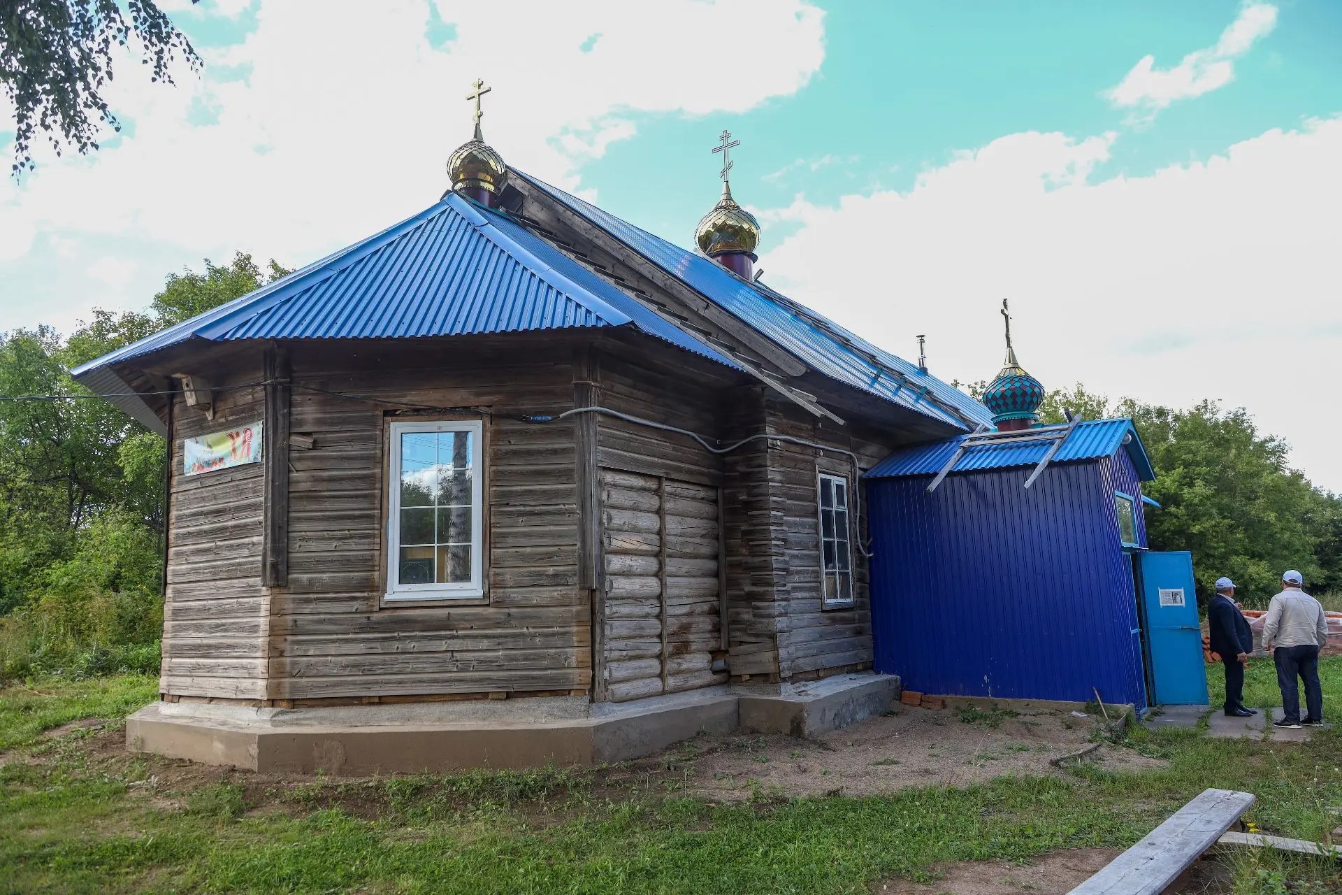 Храм Святой Троицы в селе Чаксы. Фото Николая Михайлова