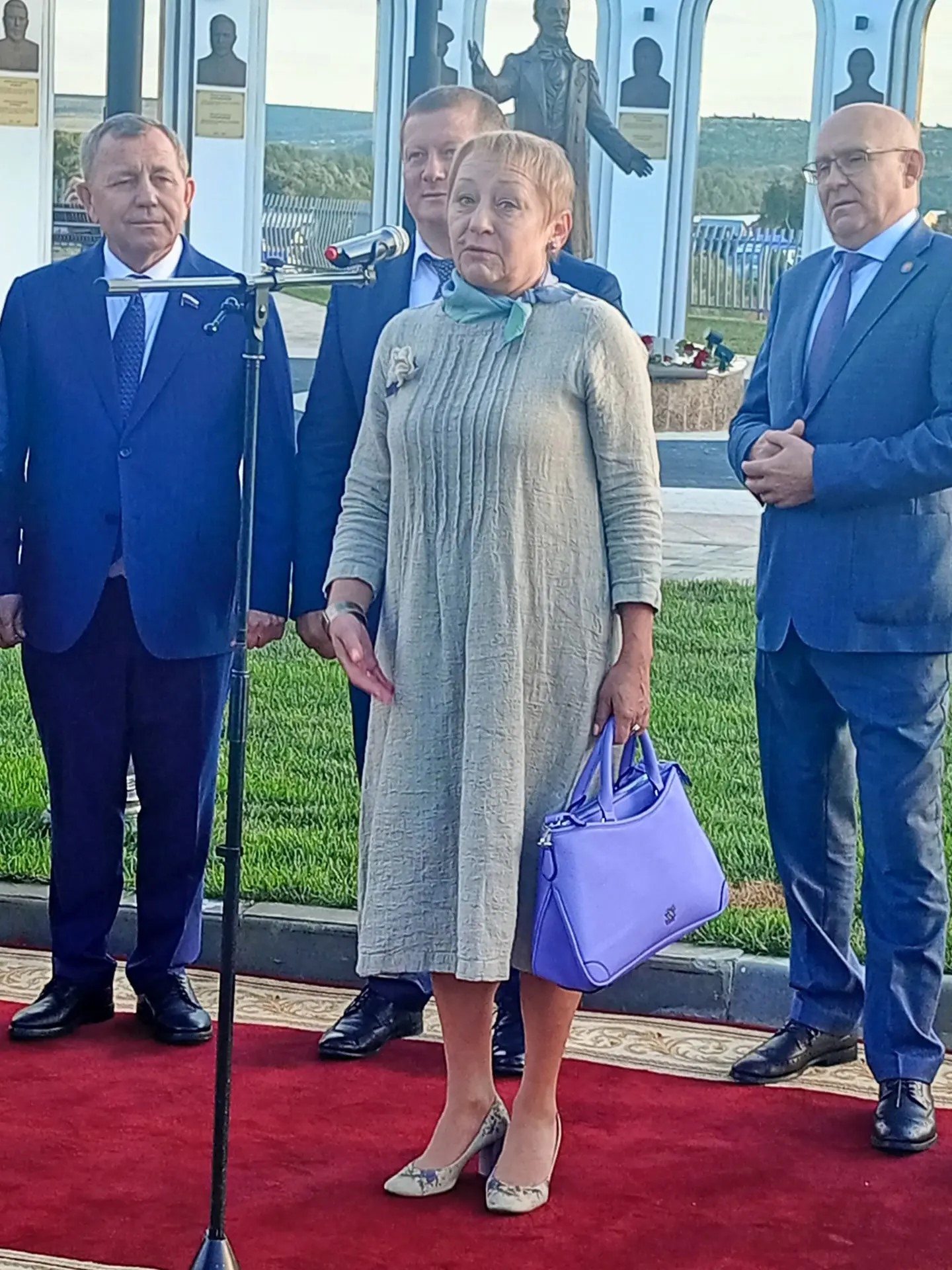 В день празднования 245-летия города Мамадыш в его историческом центре на улице Советской была торжественно открыта Аллея Славы