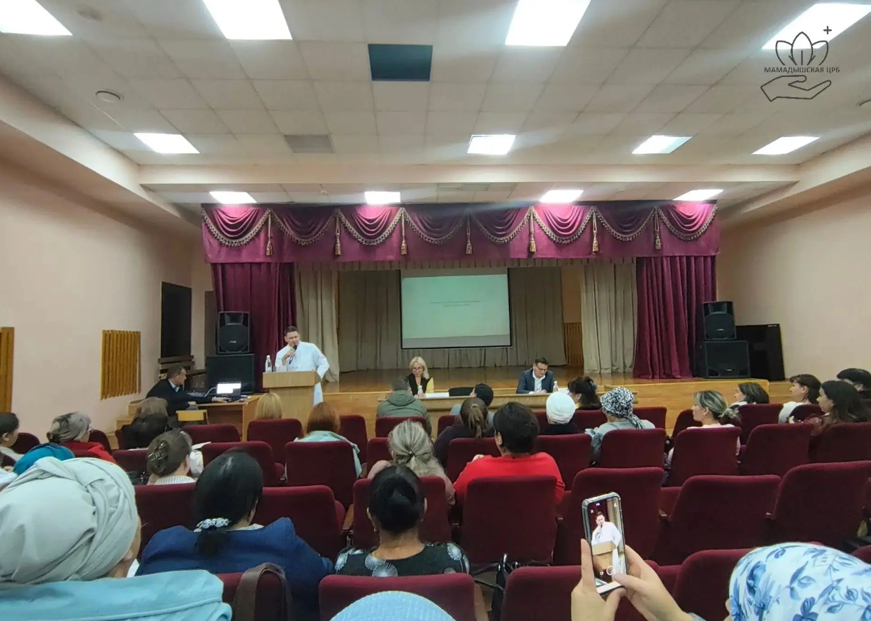 Эпидемиолог Мамадышской ЦРБ провёл лекцию для родителей о туберкулиновых пробах