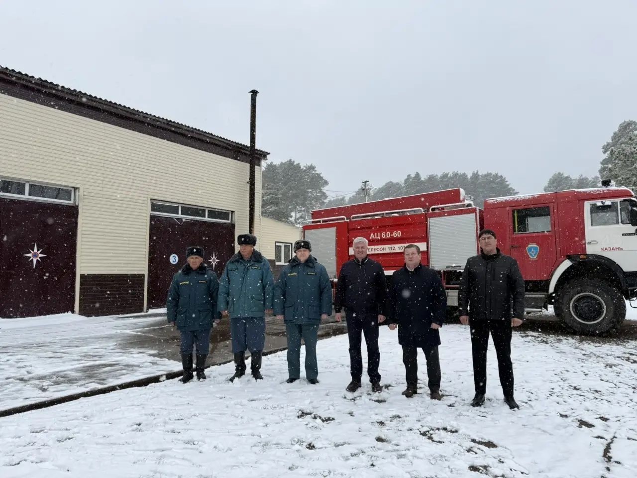 Поздравление главы Мамадышского района с Днем пожарной охраны