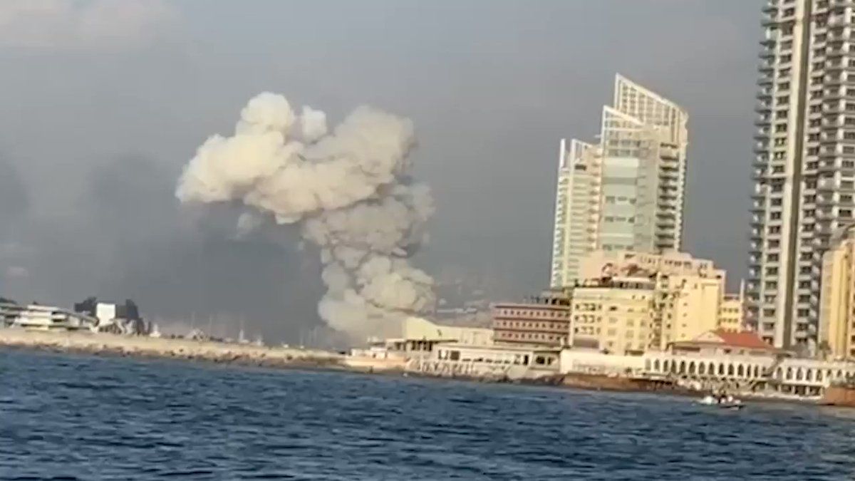 Бейрут 2. Взрыв в Бейруте 4 августа 2020.