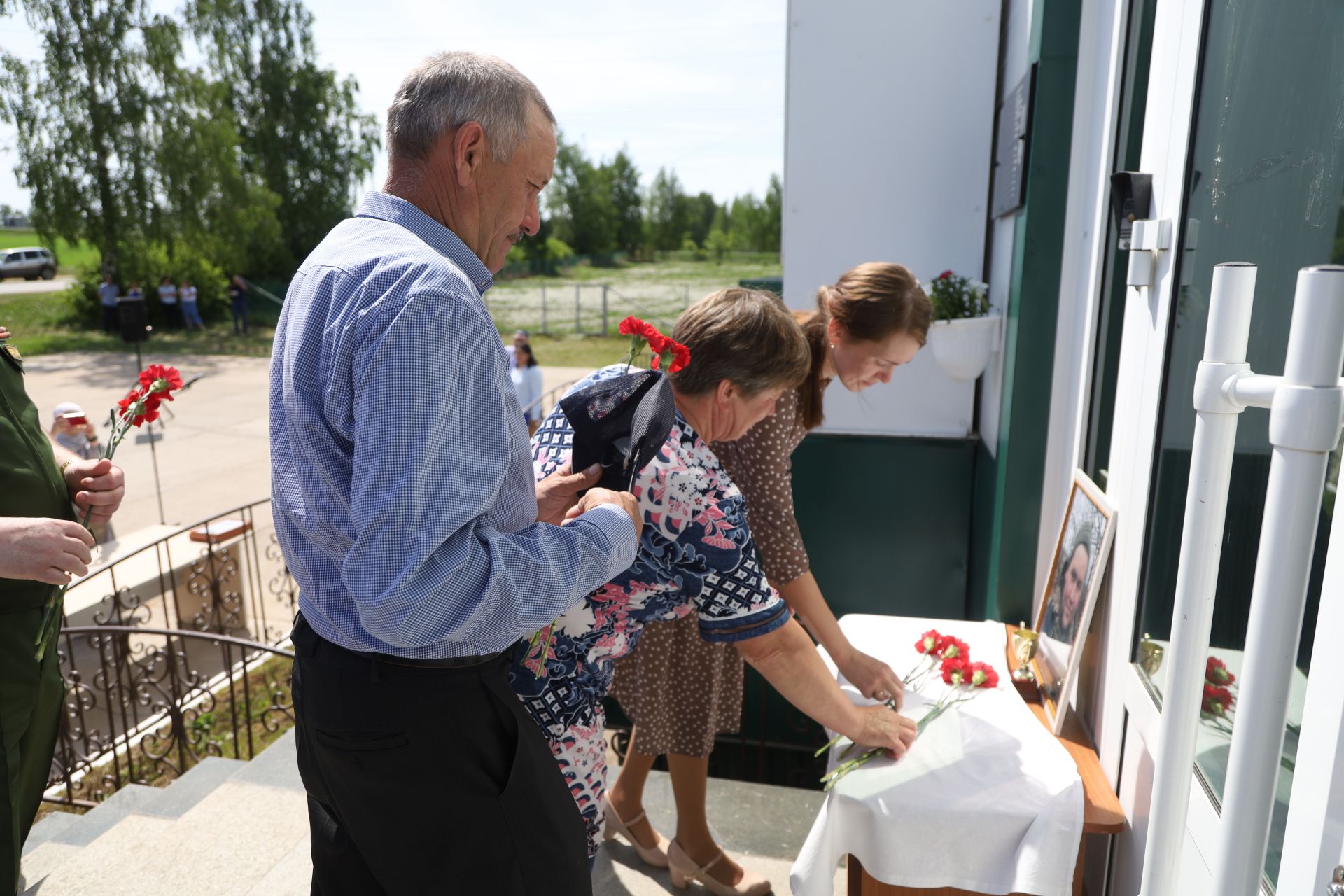 В Татарстане открыли мемориальные доски памяти Николая Пичугина, погибшего в ходе СВО