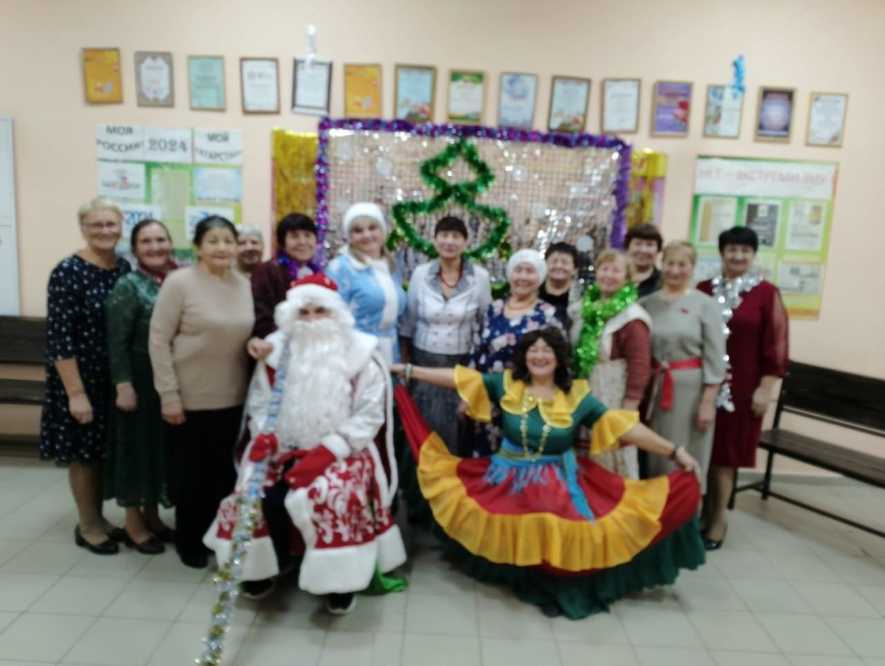 Программа «Встретим дружно Новый год!» собрала старшее поколение Мамадыша