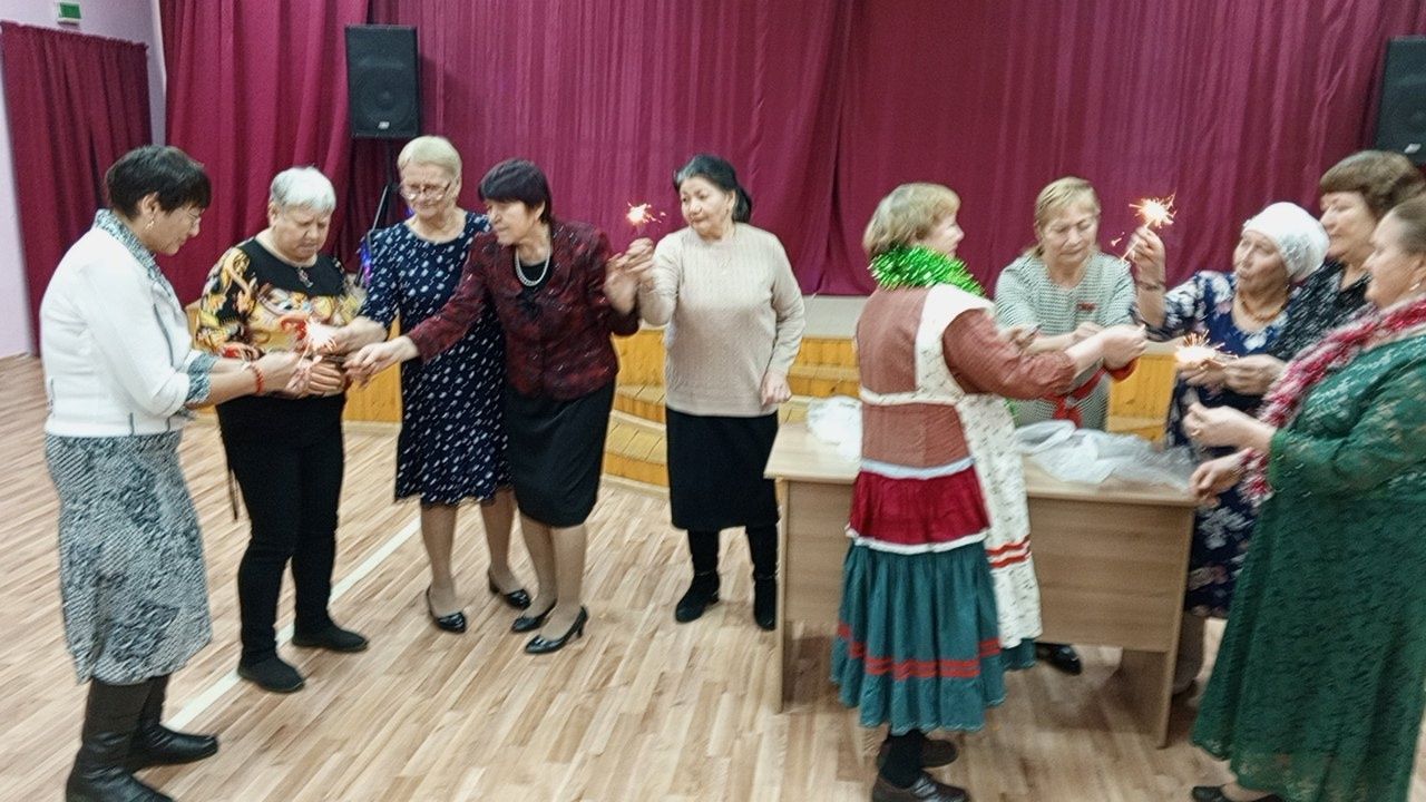 Программа «Встретим дружно Новый год!» собрала старшее поколение Мамадыша