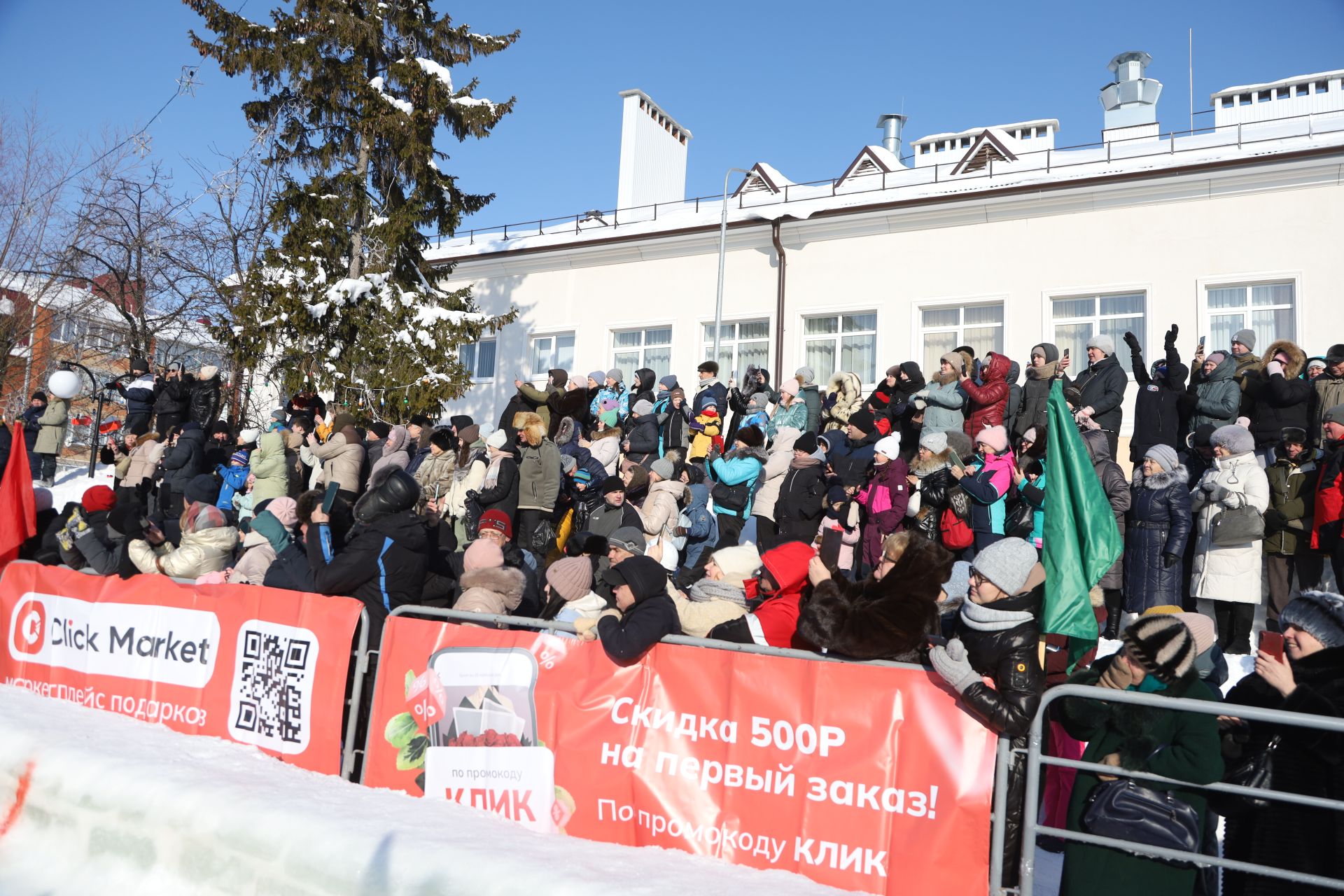 В Мамадыше дан старт фестивалю креативных санок «SunnyФЕСТ»