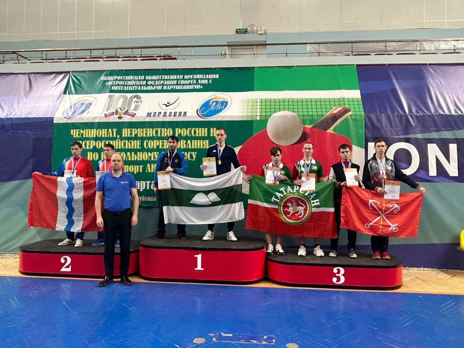 Мамадышские спортсмены стали призерами Первенства и Чемпионата России (ЛИН) по настольному теннису