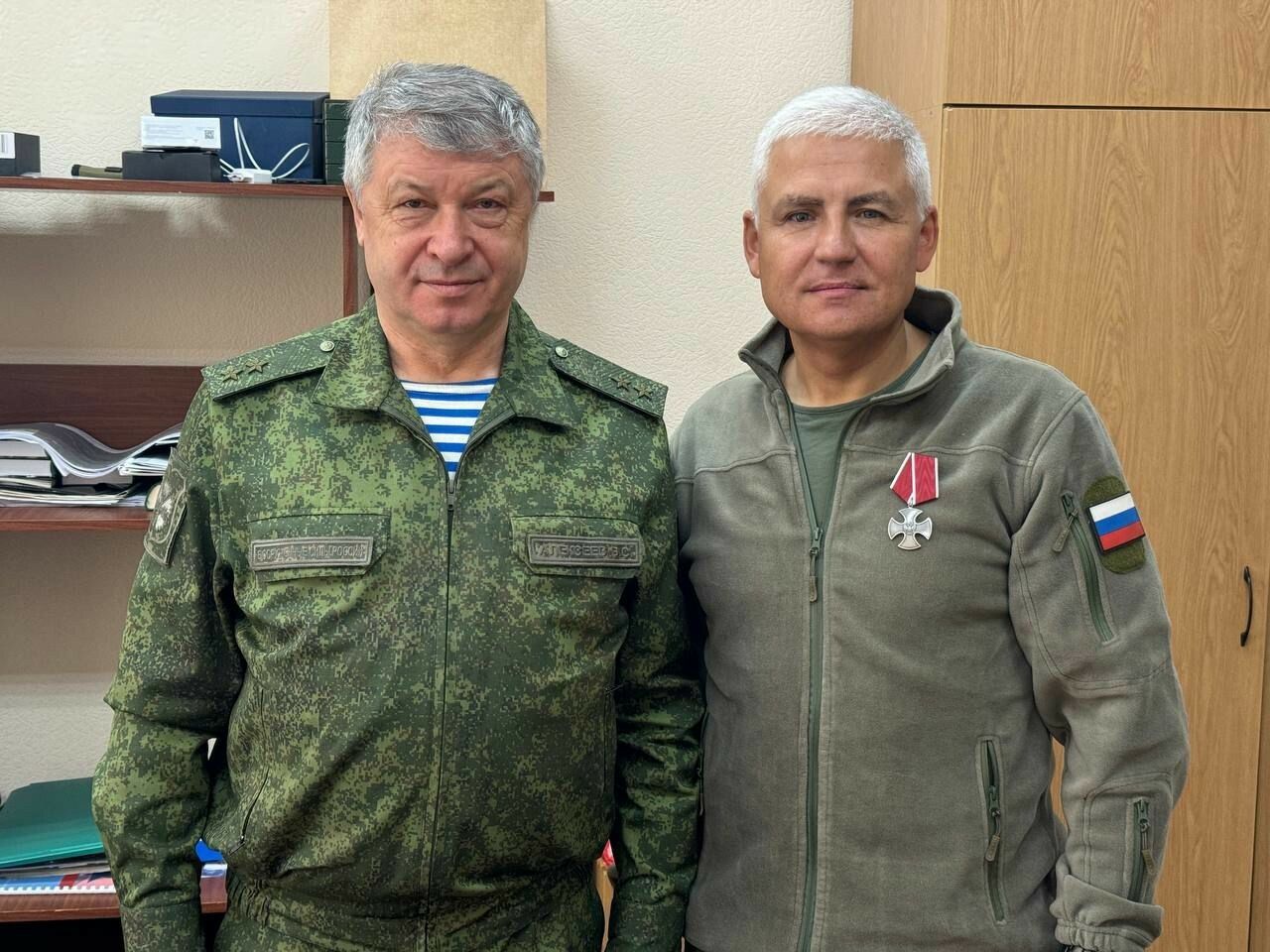 Депутат Госсовета РТ Марат Галиев из батальона «Эспаньола» награжден орденом Мужества