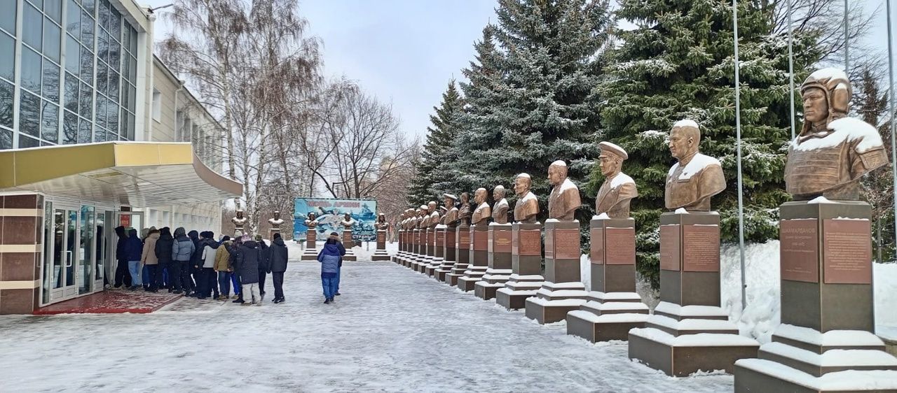 Учащиеся Мамадыша побывали в танковом училище