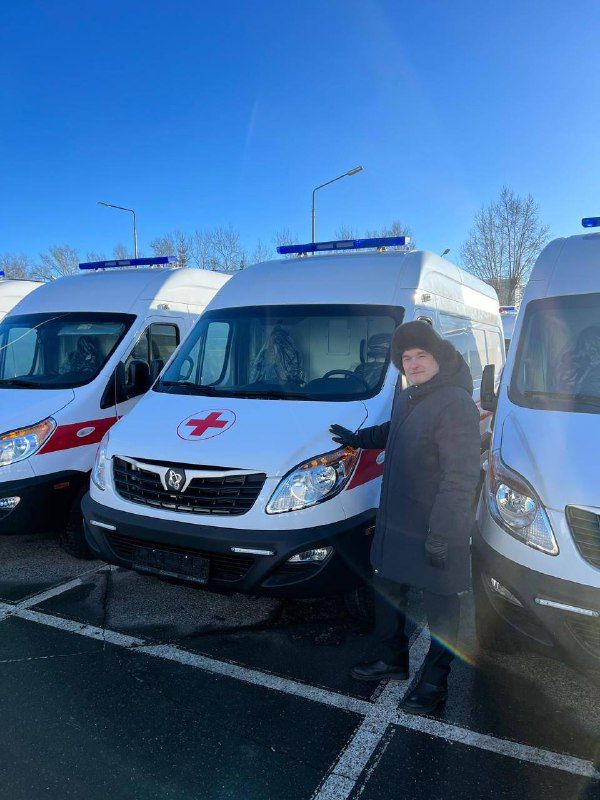 Автопарк ЦРБ пополнился еще одной машиной скорой медицинской помощи