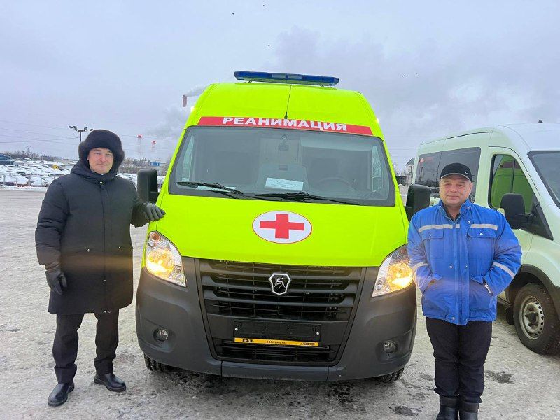 Автопарк Мамадышской ЦРБ пополнился машиной скорой медицинской помощи