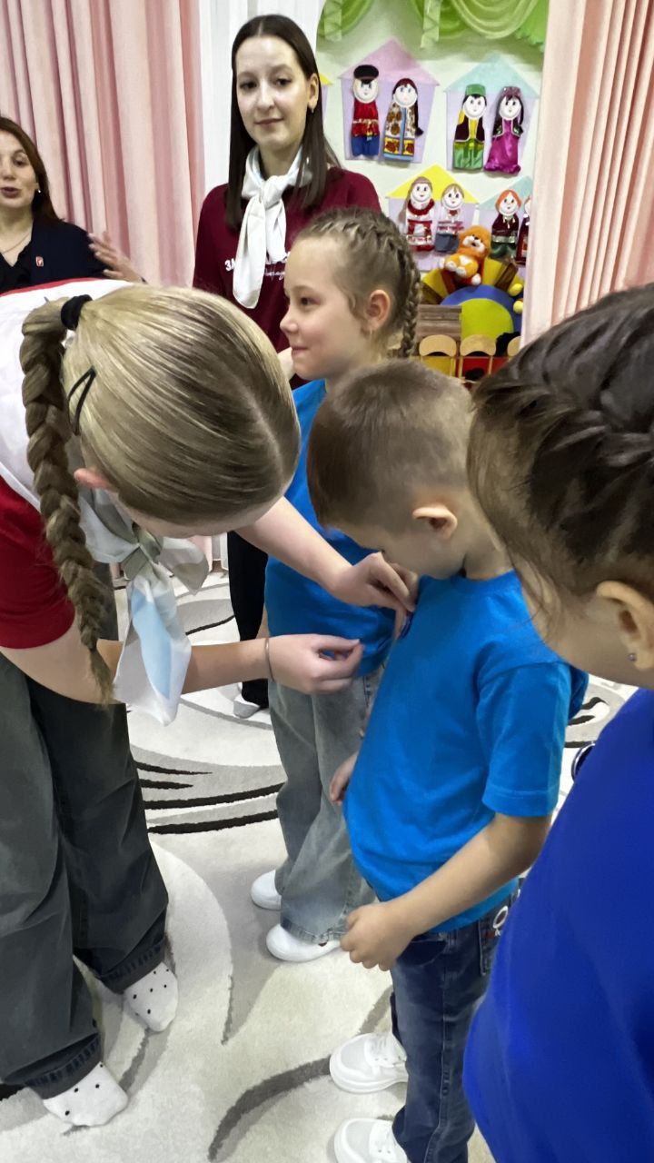 В Мамадыше стартовал проект «Движение Первых» для дошколят