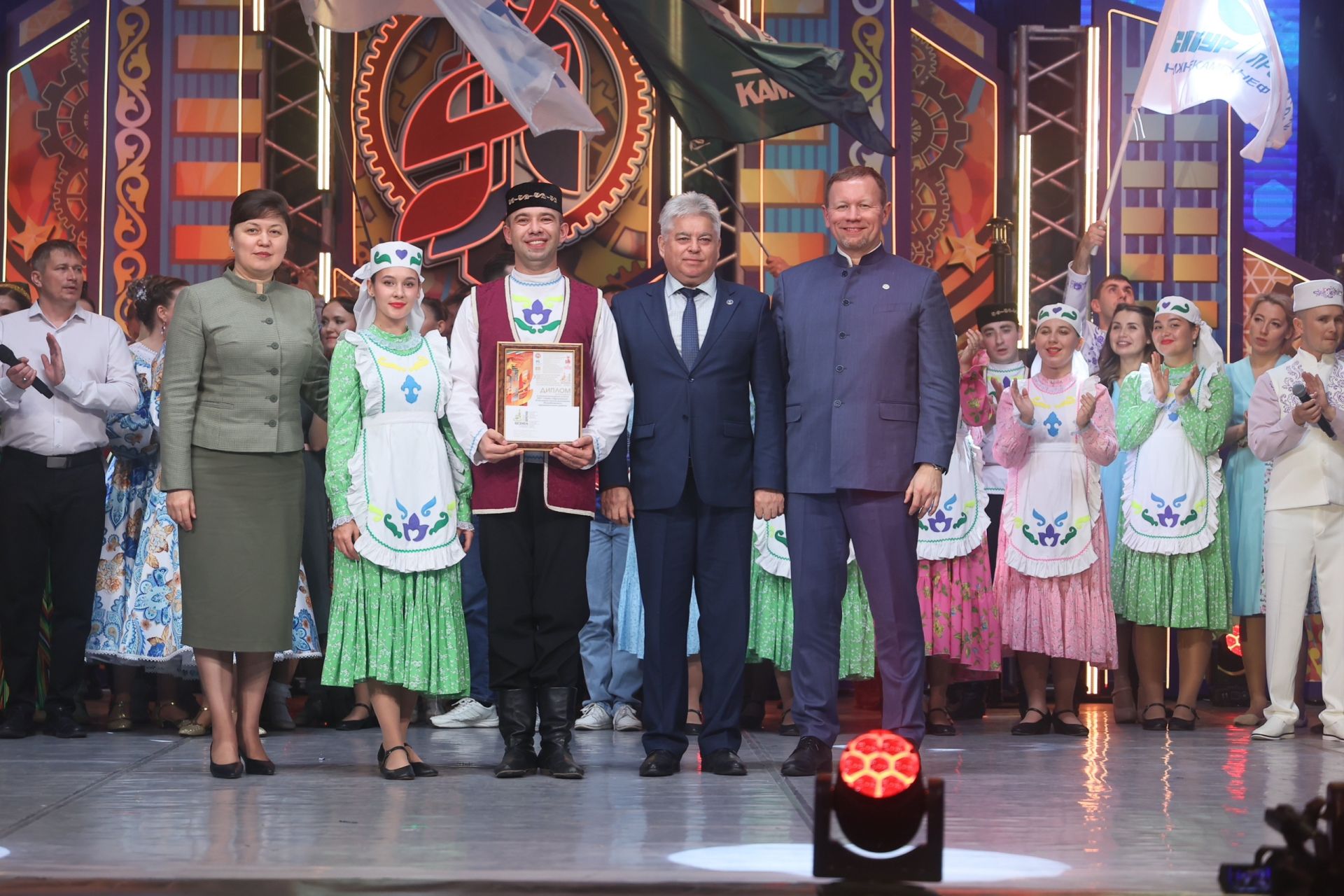 Мамадышская молодежь завоевала серебро на фестивале «Наше время — Безнең заман»