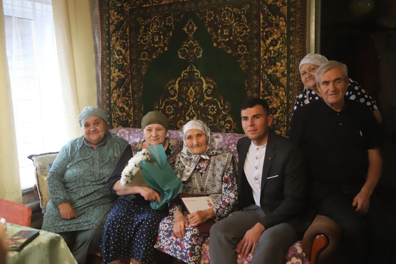 Жительница Мамадыша отметила 95-летний юбилей
