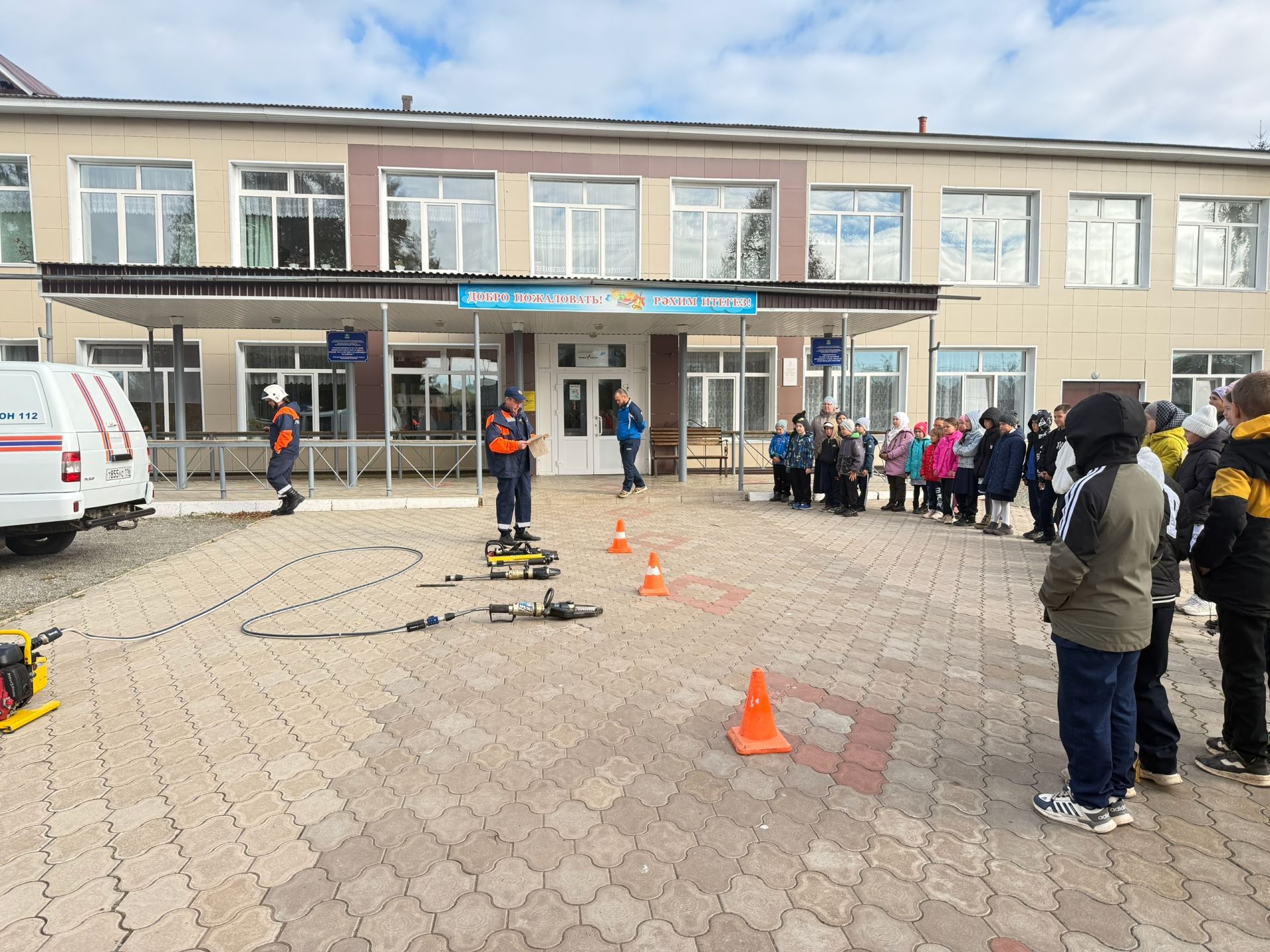 В Мамадышском районе прошел урок безопасности с сотрудниками МЧС