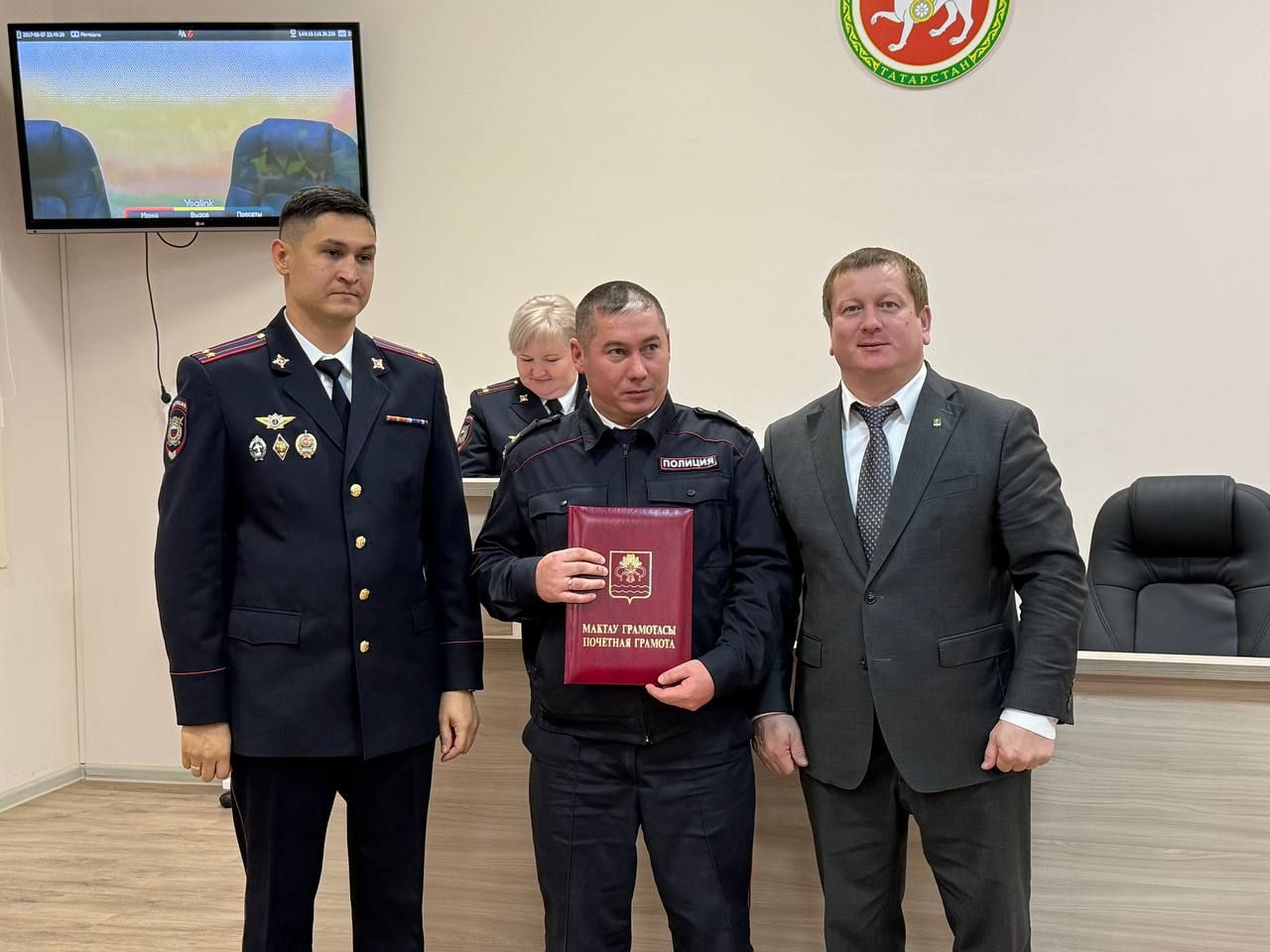 Не словом, а делом: в Мамадыше отметили День сотрудника органов внутренних дел