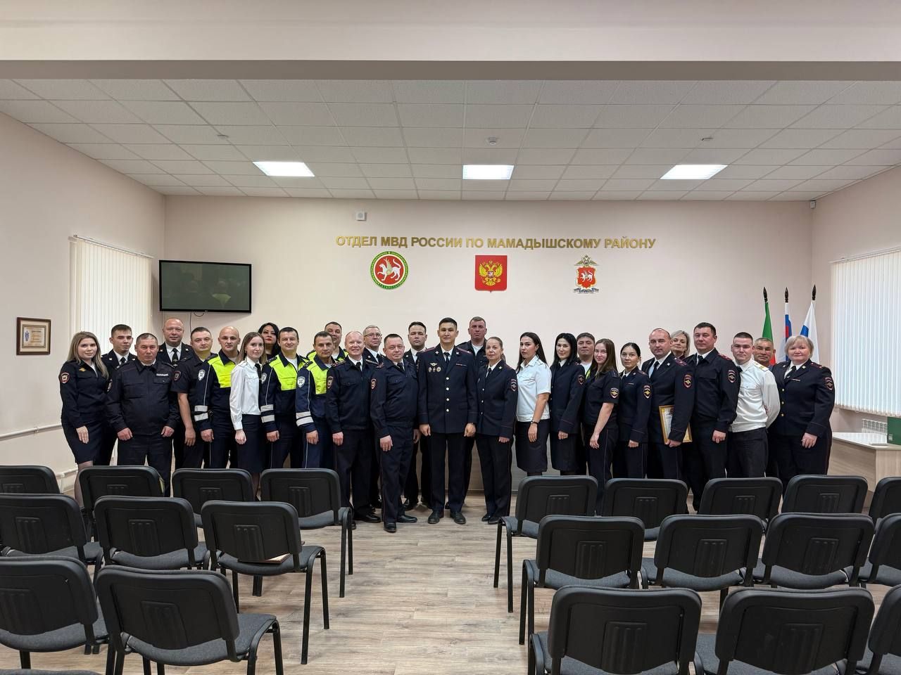 Не словом, а делом: в Мамадыше отметили День сотрудника органов внутренних дел