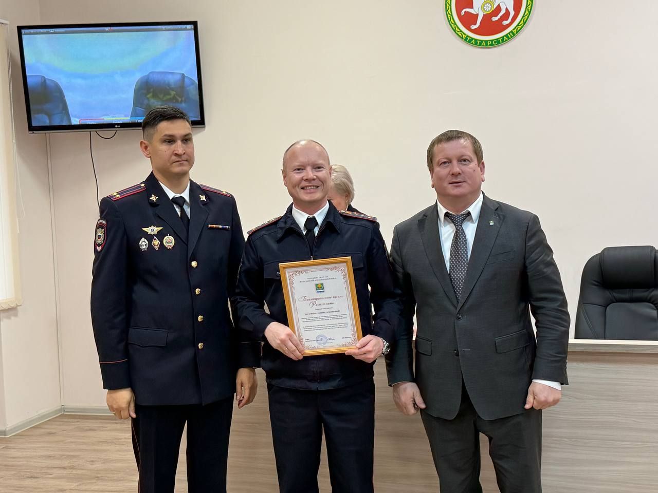 Не словом, а делом: в Мамадыше отметили День сотрудника органов внутренних дел