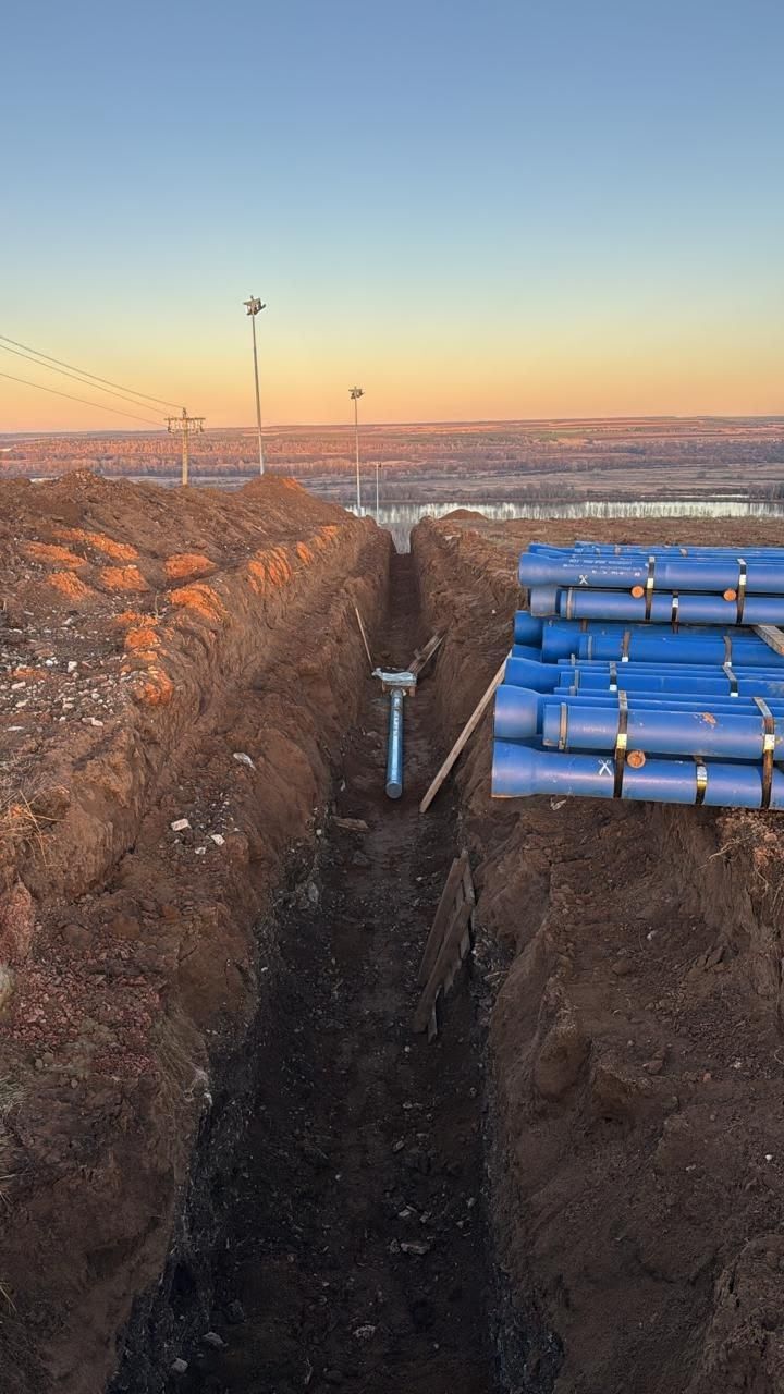 В Мамадыше строится современная система искусственного оснежения