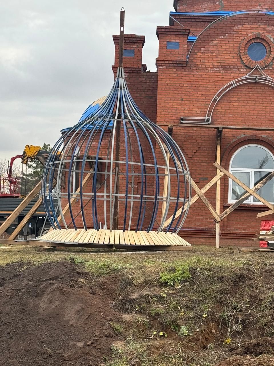 Благотворитель из Мамадышского района строит часовню в родном селе