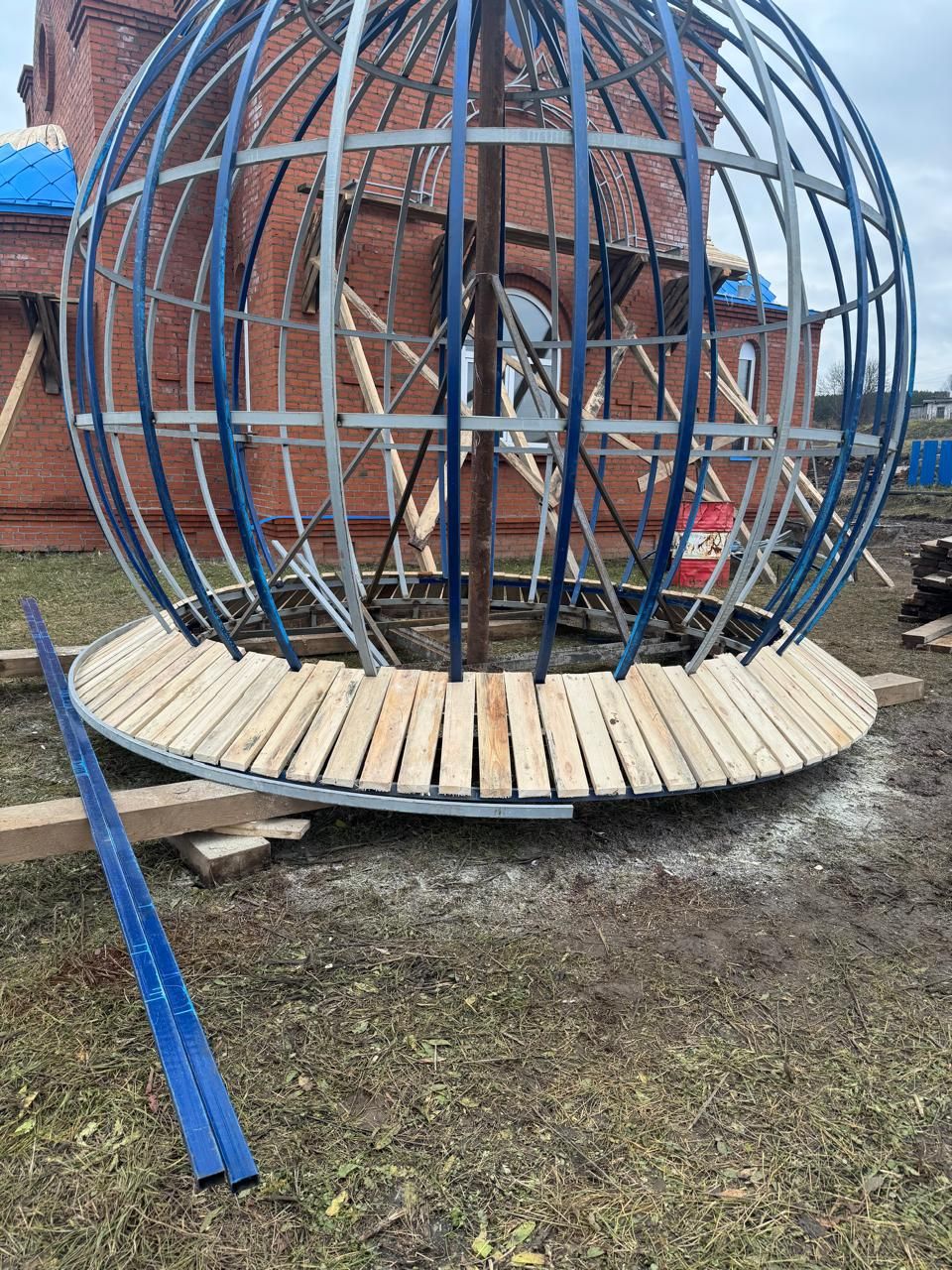 Благотворитель из Мамадышского района строит часовню в родном селе