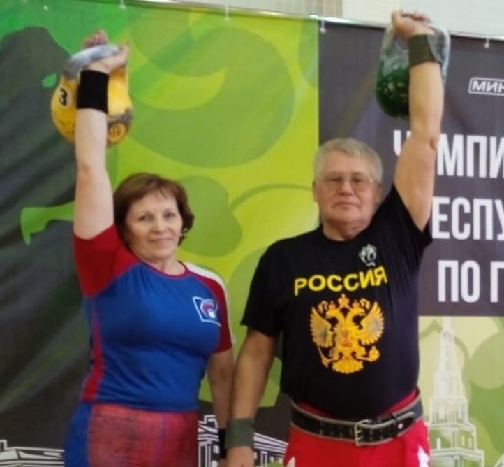 Ветераны Мамадышского района стали чемпионами России по гиревому спорту
