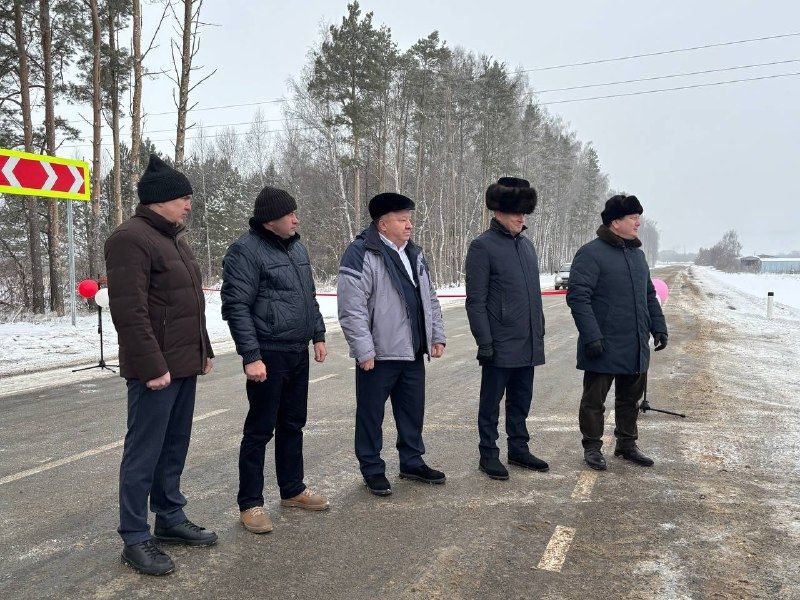 В Мамадышском районе торжественно открыли дорогу Олуяз-Большие Уськи