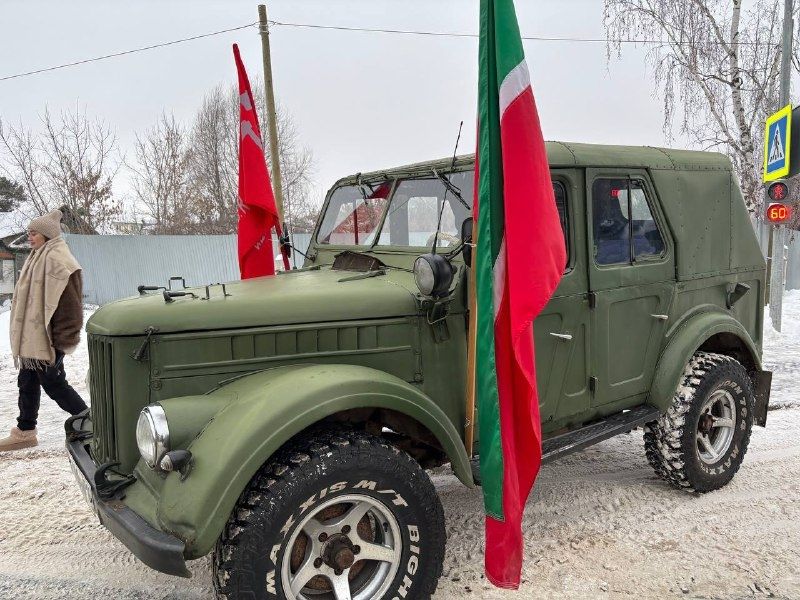 В Мамадыше торжественно открыли обновленную улицу Победы