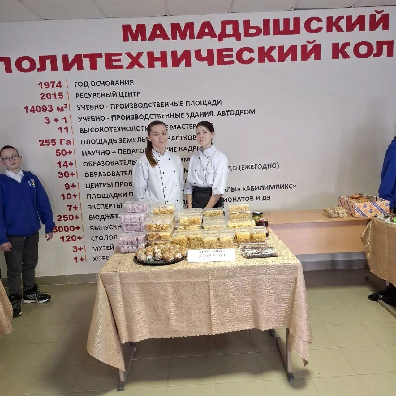 В Мамадышском колледже состоялась благотворительная ярмарка