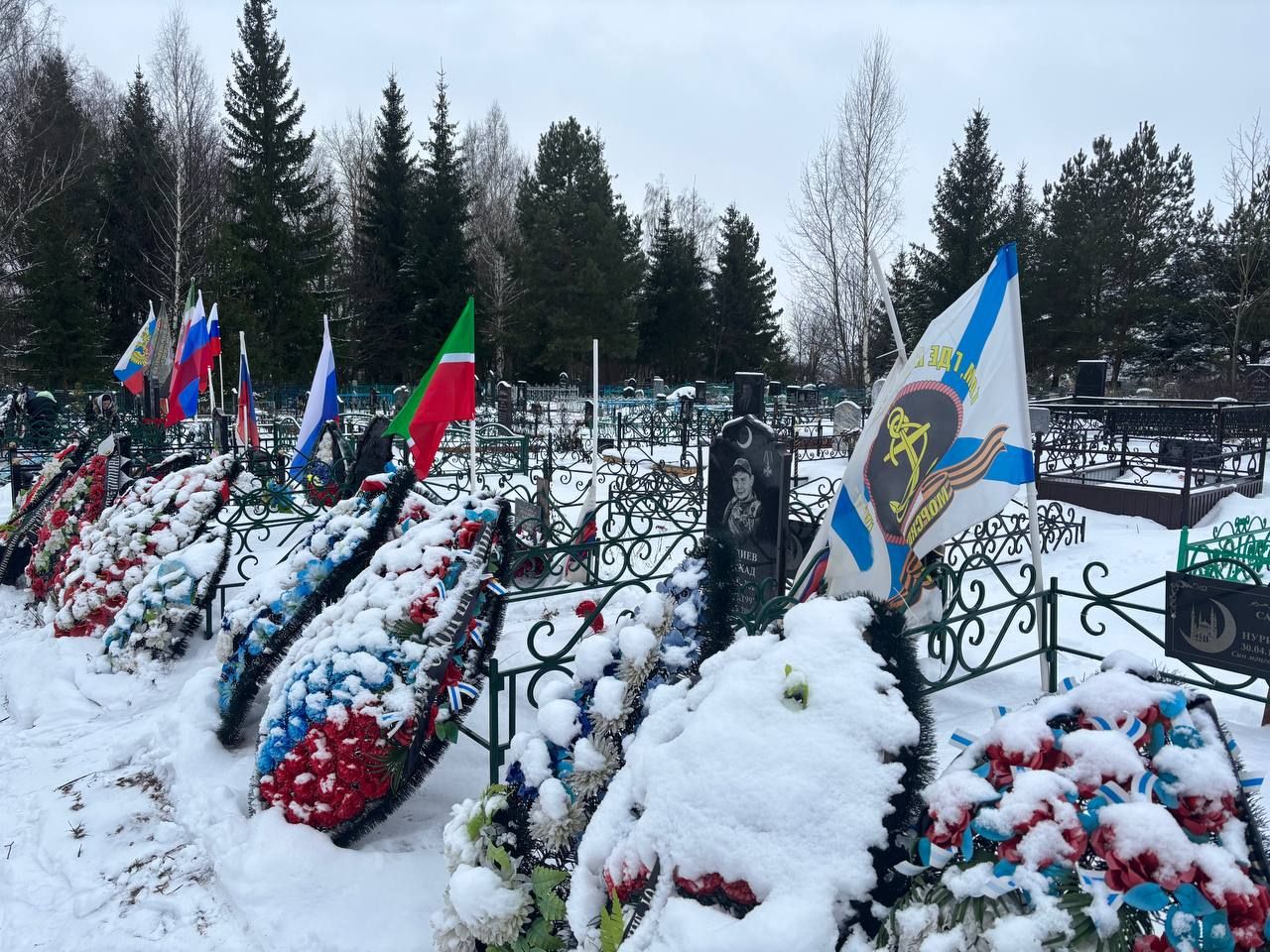 В Мамадыше почтили память воинов, погибших в ходе СВО