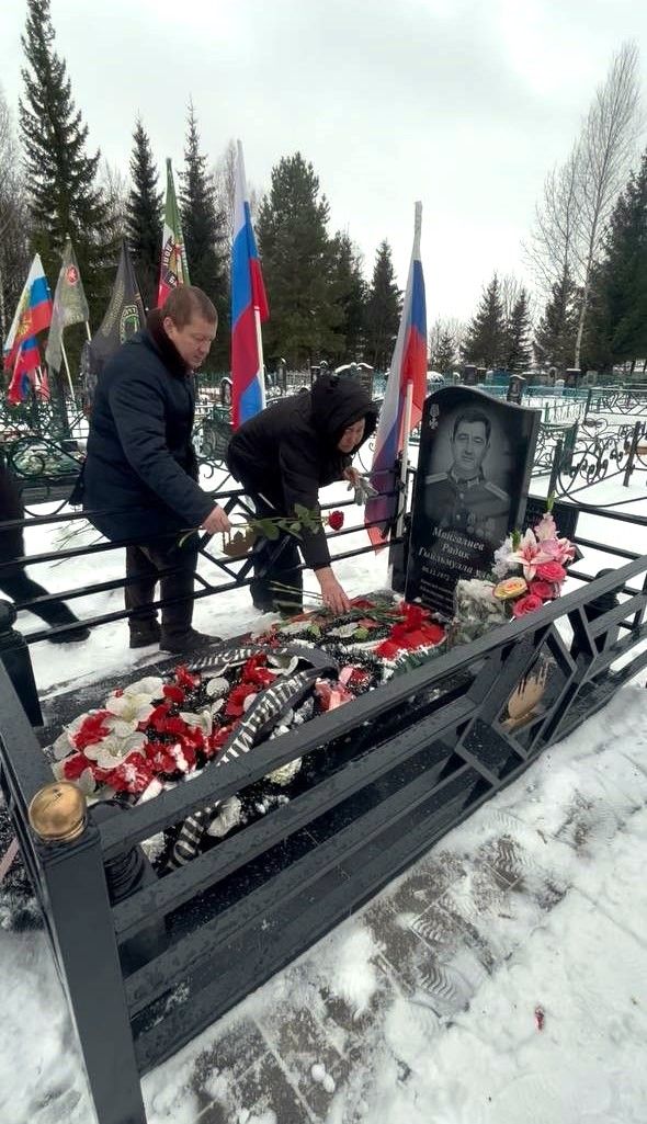В Мамадыше почтили память воинов, погибших в ходе СВО