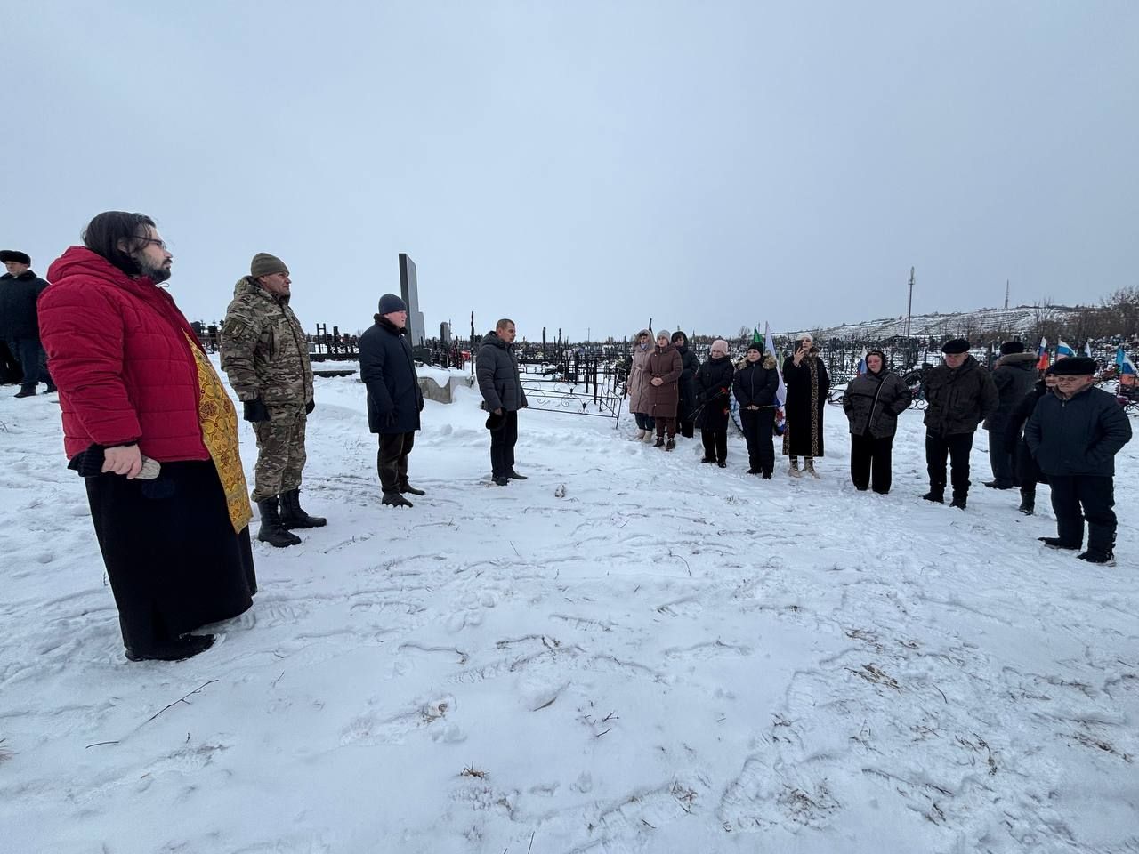 В Мамадыше почтили память воинов, погибших в ходе СВО