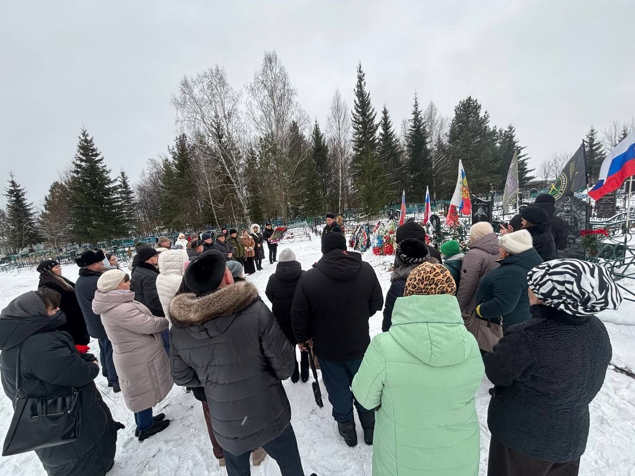 В Мамадыше почтили память воинов, погибших в ходе СВО