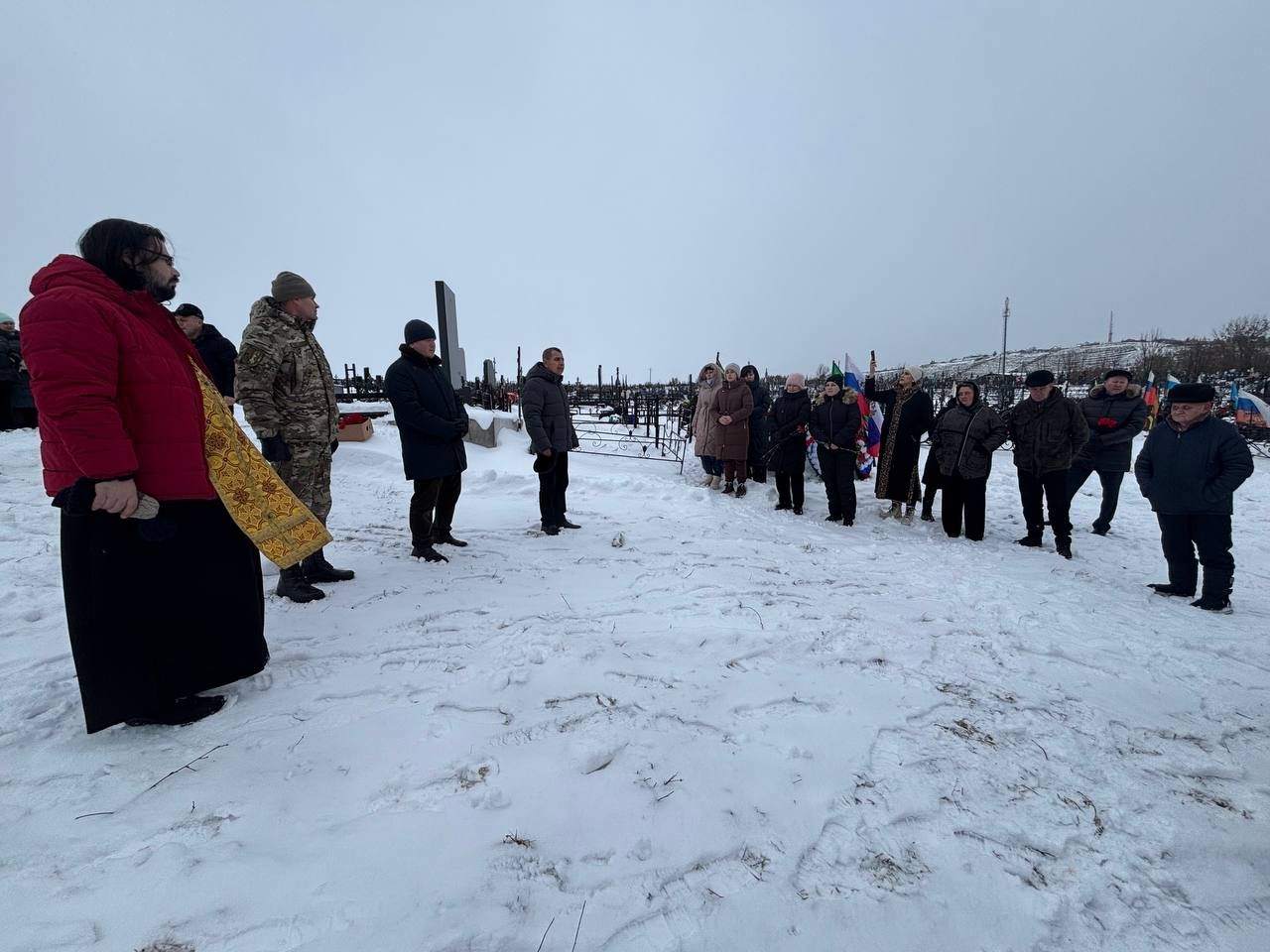 В Мамадыше почтили память воинов, погибших в ходе СВО