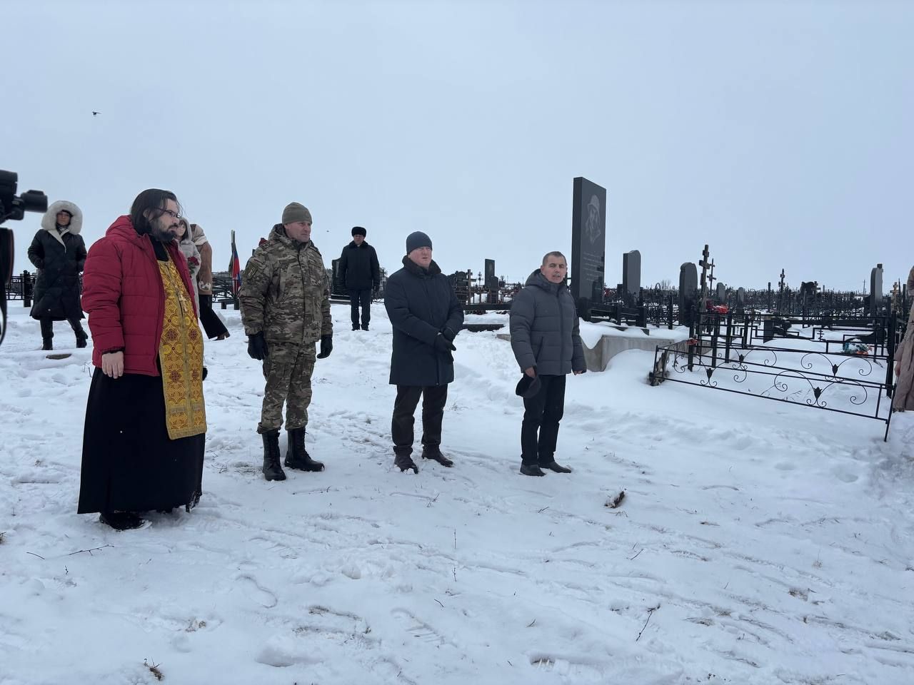 В Мамадыше почтили память воинов, погибших в ходе СВО