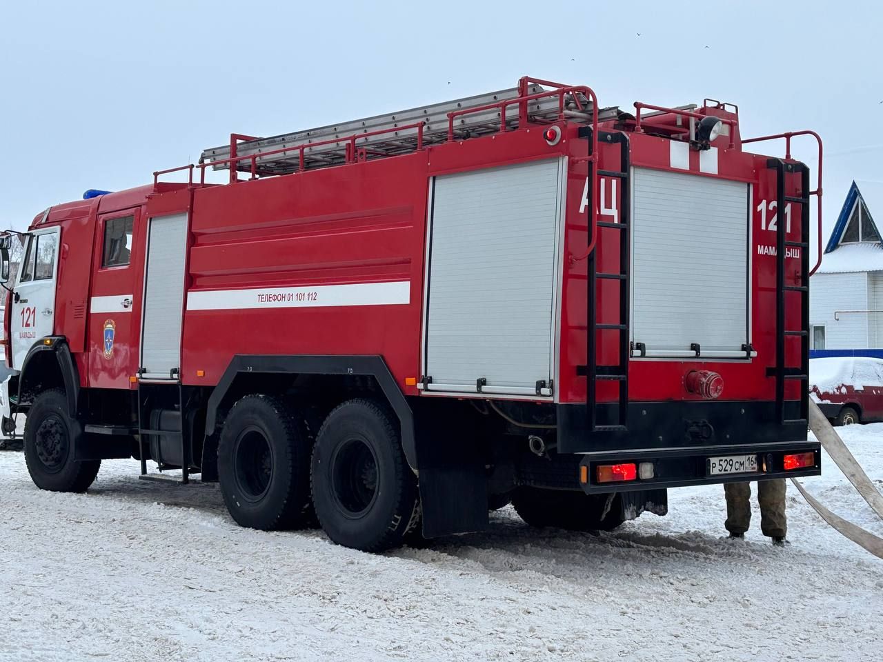 В Мамадыше провели пожарные учения в здании мировых судей