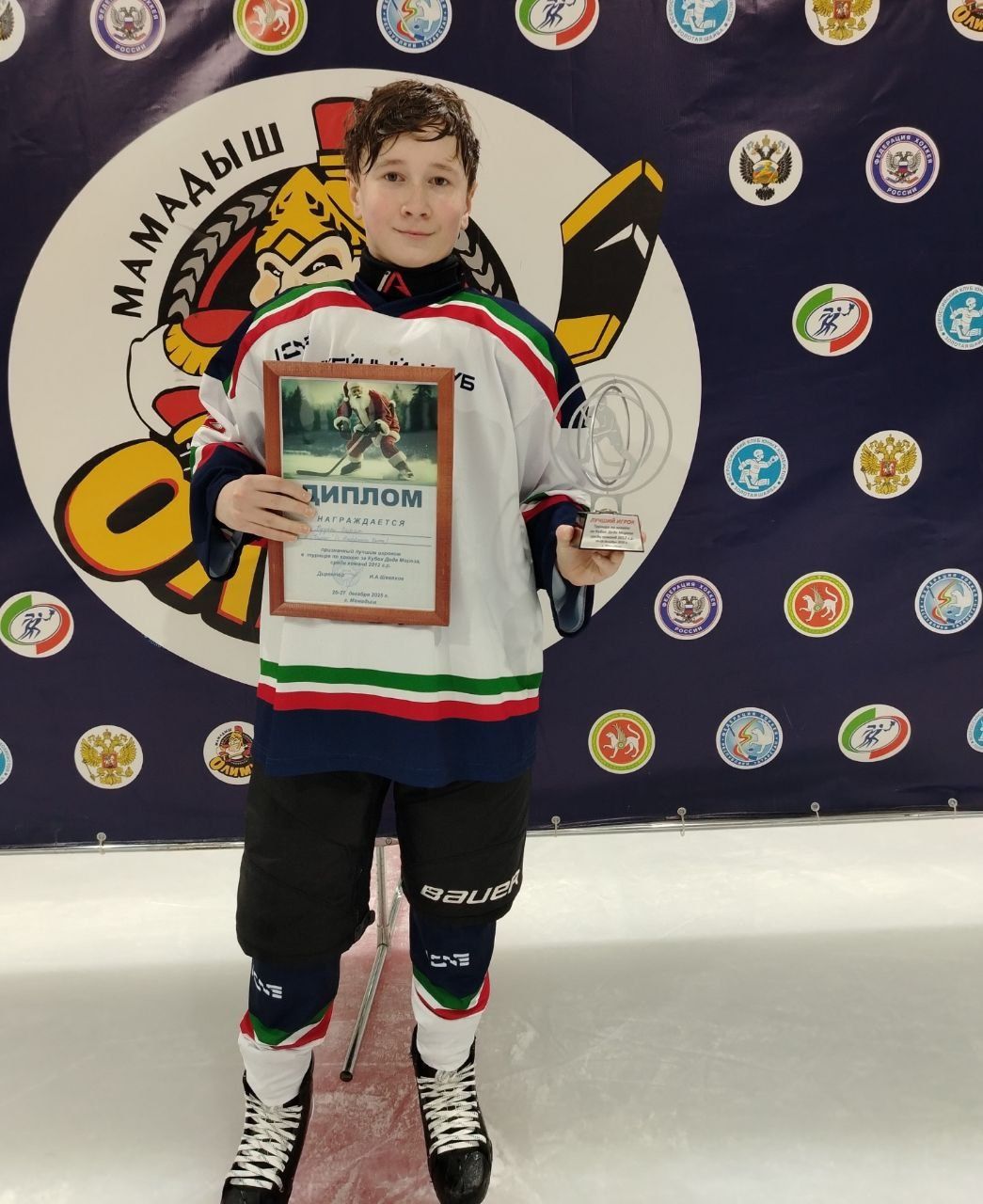 «Олимп» из Мамадыша завоевал Кубок Деда Мороза