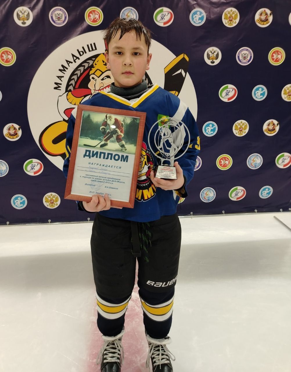 «Олимп» из Мамадыша завоевал Кубок Деда Мороза
