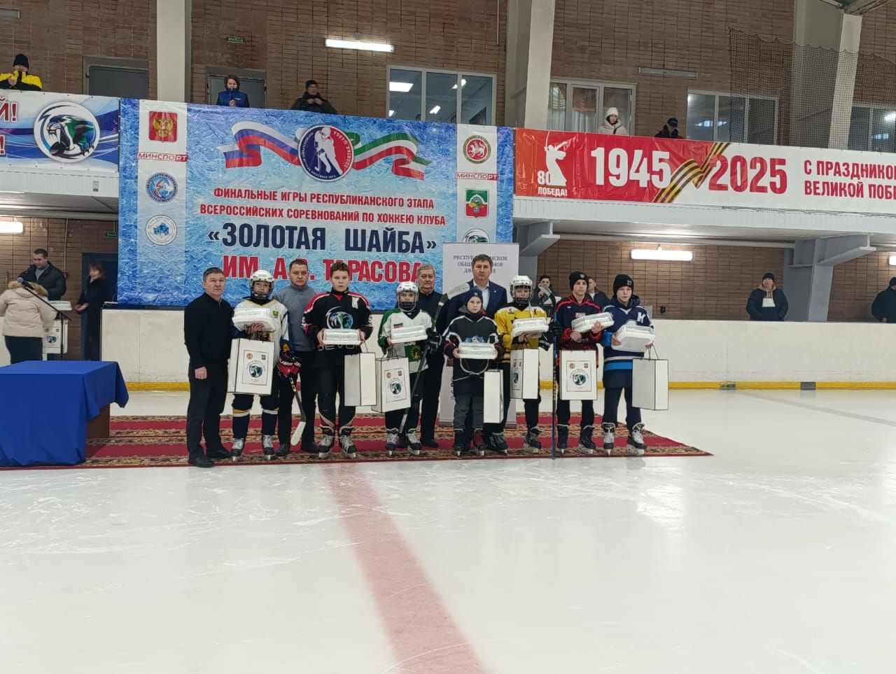 Мамадышские хоккеисты участвуют в финале соревнований «Золотая шайба»